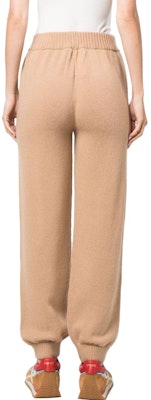 (W) MSGM 로고 자수 테이퍼드 니트 조거 팬츠 베이지 3541MDP193237787-BEIGE Shop (W) MSGM 로고 자수 테이퍼드 니트 조거 팬츠 베이지 3541MDP193237787-BEIGE