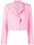 Buy (W) MSGM Blazer Cropped Rosa Manga Larga Colección Otoño Invierno 2022. 3341MDG1422761212