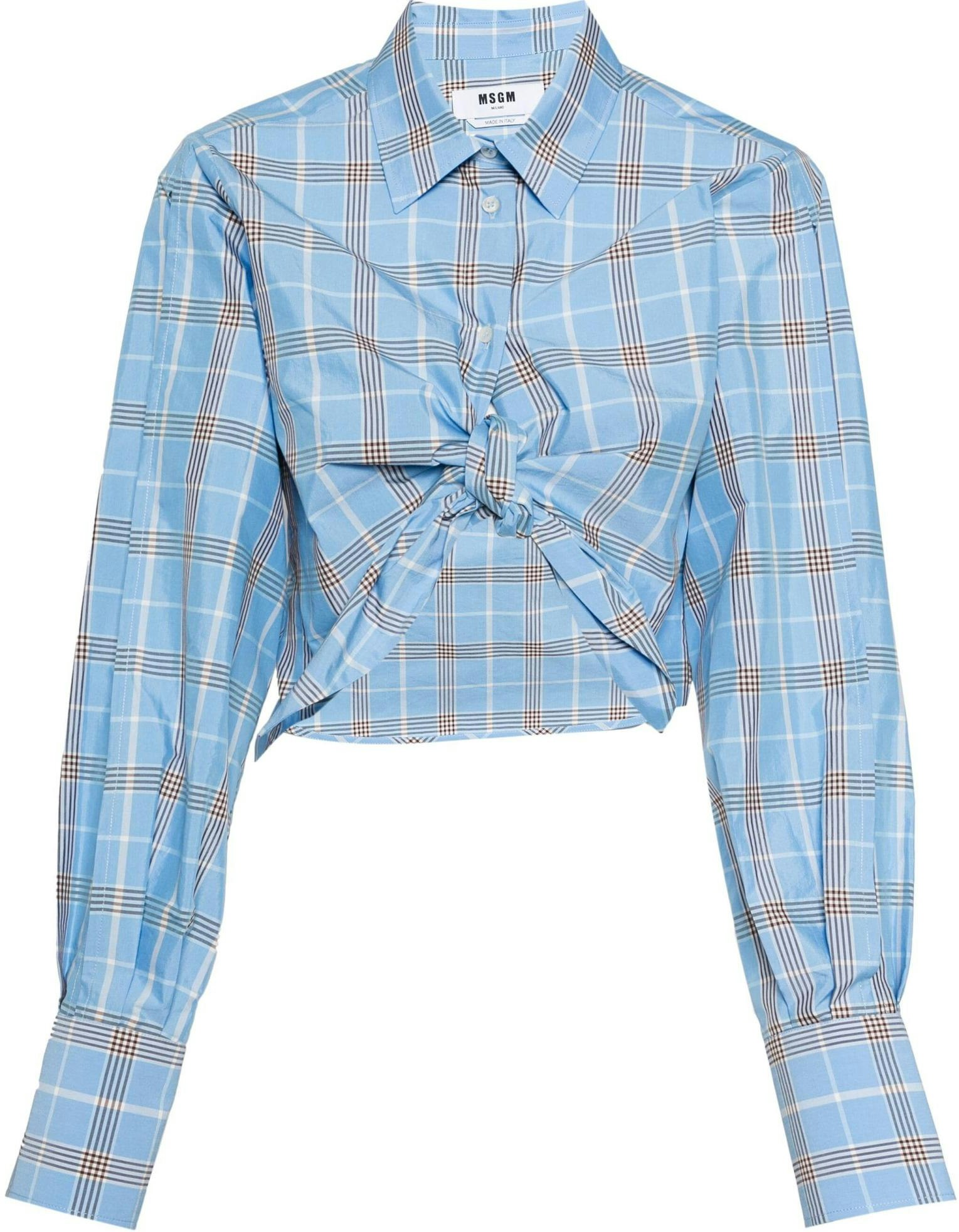 women-msgm-plaid-long-sleeve-shirt-with-tie-detail-light-blue-3642-mde-04247310-blue