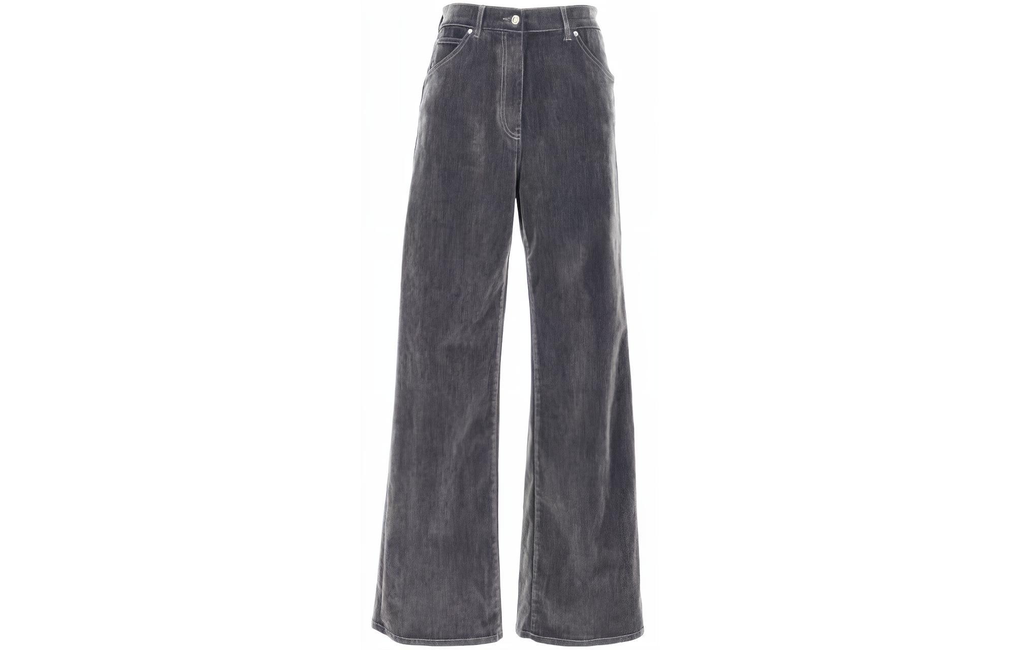 Order (W) MSGM 릴렉스드 미드라이즈 스트레이트 지퍼 진 3542MDP239-L23798-496