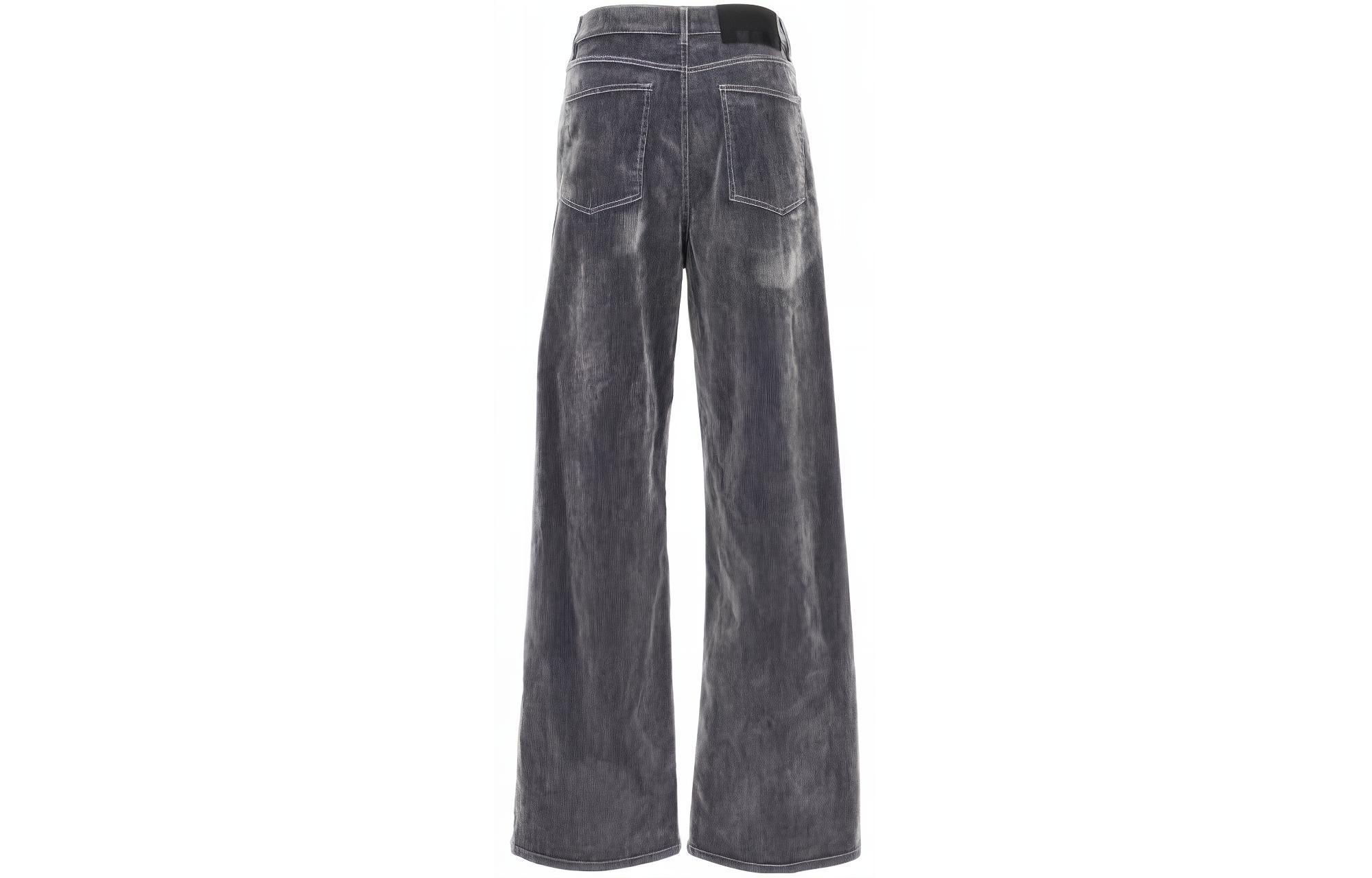 Lookbook (W) MSGM 릴렉스드 미드라이즈 스트레이트 지퍼 진 3542MDP239-L23798-496