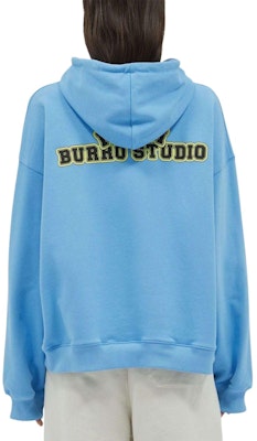 (W) Sudadera Capucha Oversize MSGM Azul Cielo con Logo Estampado. 3746MM07247792-BLUE Shop (W) Sudadera Capucha Oversize MSGM Azul Cielo con Logo Estampado. 3746MM07247792-BLUE