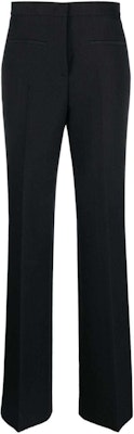 (W) Pantalones de Traje Negros Slim Fit de Tiro Medio con Pliegues MSGM. 3641MDP04247100-99 Order (W) Pantalones de Traje Negros Slim Fit de Tiro Medio con Pliegues MSGM. 3641MDP04247100-99