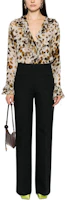 Lookbook (W) MSGM 修身百褶中腰西裝褲 黑色 3641MDP04247100-99