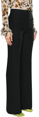 (W) Pantalones de Traje Negros Slim Fit de Tiro Medio con Pliegues MSGM. 3641MDP04247100-99 Purchase (W) Pantalones de Traje Negros Slim Fit de Tiro Medio con Pliegues MSGM. 3641MDP04247100-99