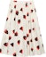 Order (W) Falda Maxi Casual Plisada Estampada Blanca de MSGM 3741MDD26247666-WHITE