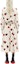 Shop (W) Falda Maxi Casual Plisada Estampada Blanca de MSGM 3741MDD26247666-WHITE