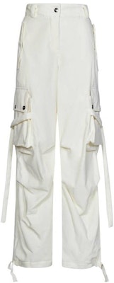 (W) Pantalones Cargo Blancos MSGM de Talle Medio Rectos para Vestir Casual. 3542MDP15237801-02 Buy (W) Pantalones Cargo Blancos MSGM de Talle Medio Rectos para Vestir Casual. 3542MDP15237801-02