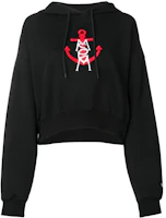 Order (W) MSGM 錨圖案連帽衫 黑色 2641MDM17019529999