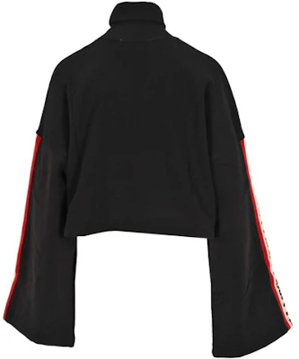 (W) MSGM 黑色高領標誌毛衣,側邊字母設計 2541MDM74-184799-99 Lookbook (W) MSGM 黑色高領標誌毛衣,側邊字母設計 2541MDM74-184799-99