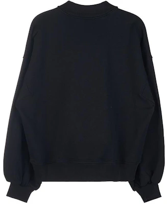 (Women) MSGM Black Sweatshirt with Colorful Logo Embroidery 3341MDM85227785-99 Lookbook (Women) MSGM Black Sweatshirt with Colorful Logo Embroidery 3341MDM85227785-99
