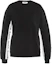 Buy (Women) MSGM Black Sweatshirt with Inner Logo Letter Print Design 2341MDM83-174778-99