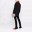 Shop (W) MSGM FW21 Blazer Negro Oversized Cruzado para Mujer. 3141MDG12-217605-99