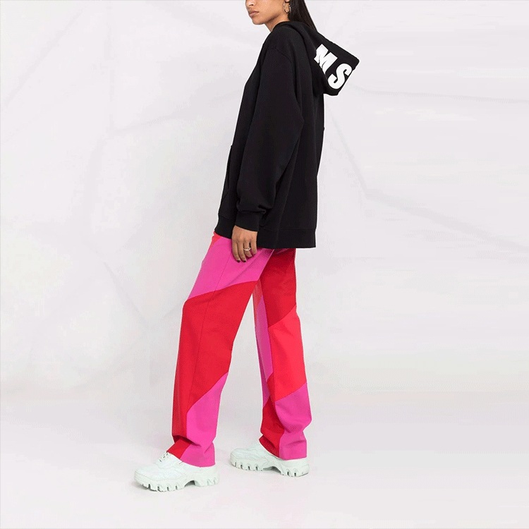 Details for (W) MSGM 黑色Logo連帽上衣 2000MDM535200000-99