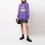 Lookbook (W) MSGM 紫色寬鬆版圖案印花連帽衫 3141MDM174217799-74