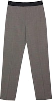 (Women) MSGM Pleated Straight-Leg Casual Pants for Women in Grey. 3741MDP13247506-GREY (Women) MSGM Pleated Straight-Leg Casual Pants for Women in Grey. 3741MDP13247506-GREY