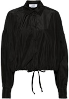 (Women) MSGM Puff Sleeve Button-Up Long Sleeve Shirt Women’s Black 3641MDE21247109-99 (Women) MSGM Puff Sleeve Button-Up Long Sleeve Shirt Women’s Black 3641MDE21247109-99