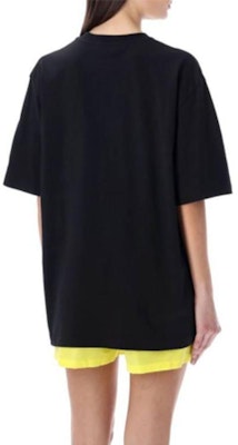 (W) MSGM 솔리드 컬러 크루넥 그래픽 프린트 티셔츠 3442MDM125237002-99 Shop (W) MSGM 솔리드 컬러 크루넥 그래픽 프린트 티셔츠 3442MDM125237002-99