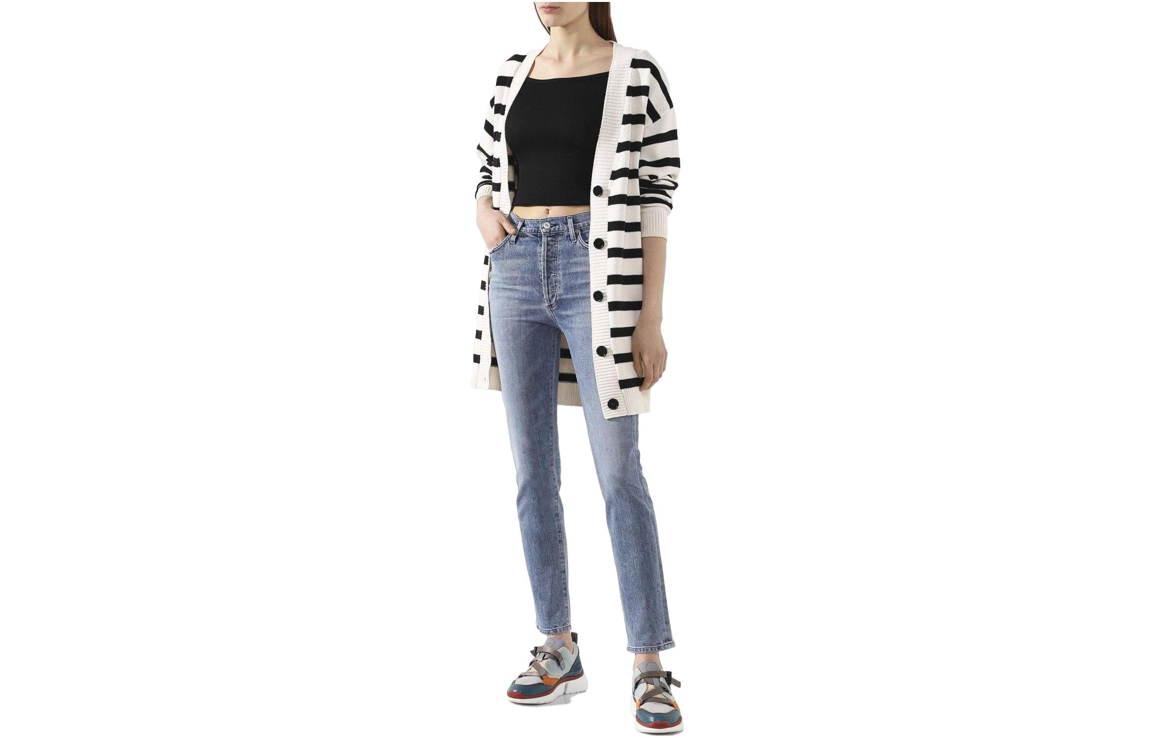 (Women) MSGM SS23  Striped Knit Pullover Multicolor 2841MDM143-207295-99