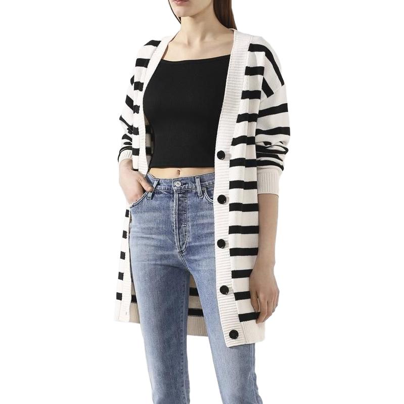 Lookbook (W) MSGM SS23 스트라이프 니트 풀오버 멀티컬러 2841MDM143-207295-99