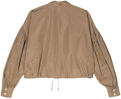 (W) MSGM SS24 Kemeja Lengan Panjang Beige Lantern Sleeve Butang Depan. 3641MDE21247109-BEIGE Lookbook (W) MSGM SS24 Kemeja Lengan Panjang Beige Lantern Sleeve Butang Depan. 3641MDE21247109-BEIGE