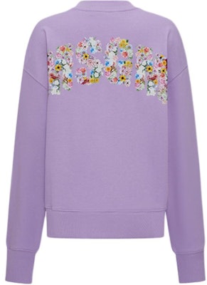 (W) MSGM SS24 플로럴 레터 크루넥 긴팔 스웨트셔츠 여성 바이올렛 3642MDM90-247000-Violet Lookbook (W) MSGM SS24 플로럴 레터 크루넥 긴팔 스웨트셔츠 여성 바이올렛 3642MDM90-247000-Violet