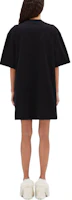 Shop (W) MSGM 天鵝印花短袖直筒連衣裙 女裝 黑色 3742MDA78247798-BLACK