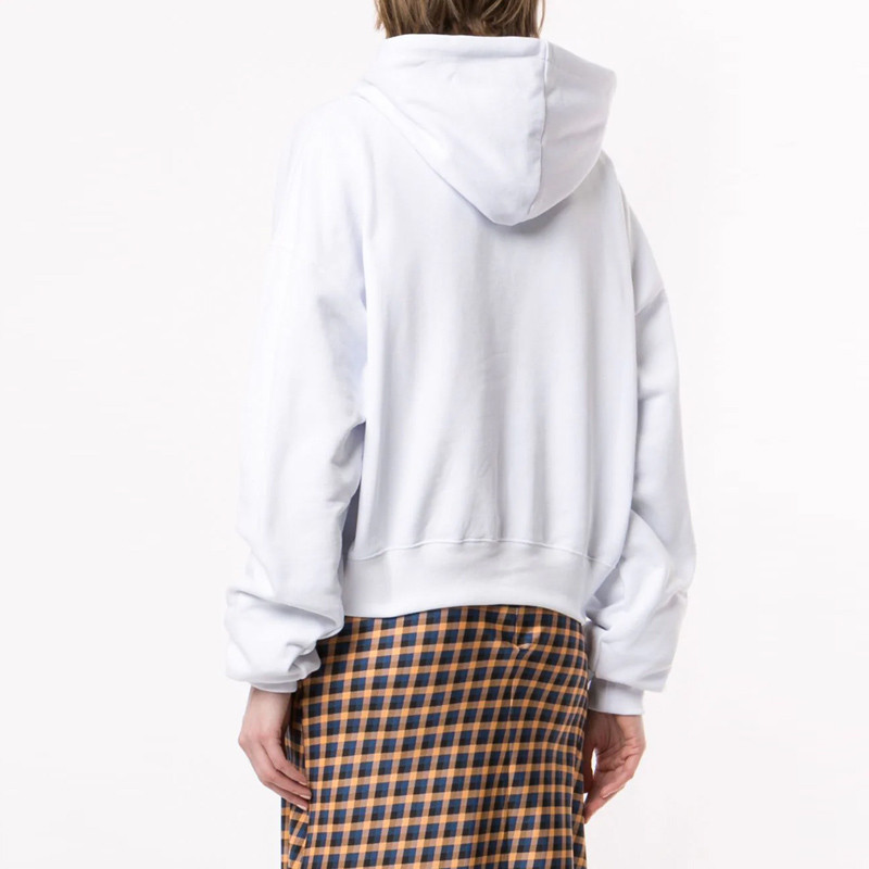 Purchase (W) MSGM 白色錨圖案連帽衫 2641MDM17019529901