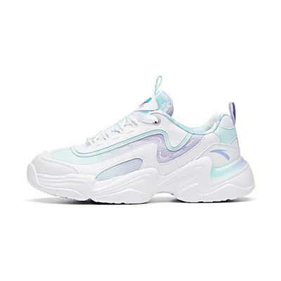 (W) Anta Mulan Lifestyle 'White Blue Purple'