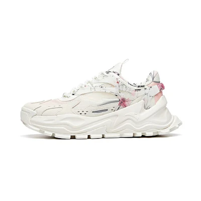 (W) Anta Mulan Retro Pink White 'Hot Daddy'
