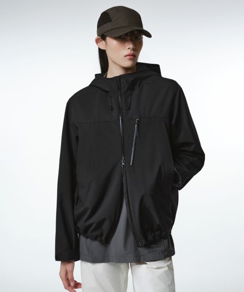 (Women) Musinsa Standard Women [City Leisure]  Shelter Windbreaker Jacket [Black] MWFJJ8B10-BK