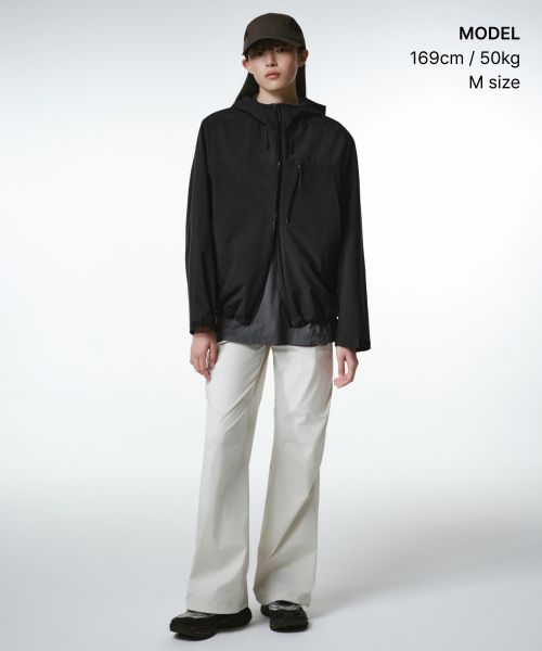 Order (Women) Musinsa Standard Women [City Leisure]  Shelter Windbreaker Jacket [Black] MWFJJ8B10-BK