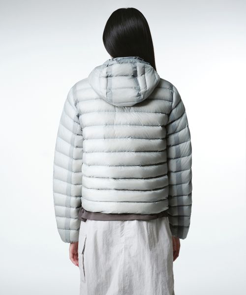 Lookbook (W) Musinsa Standard 女款 [城市休閒] 輕薄連帽羽絨外套 [雲朵藍] MWFDJ9A02-CY