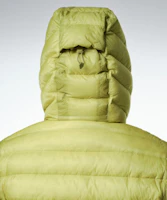 Sizing (W) Musinsa Standard 女款【城市休閒】輕薄純色連帽羽絨外套【黃綠色】 MWFDJ9A02-YG
