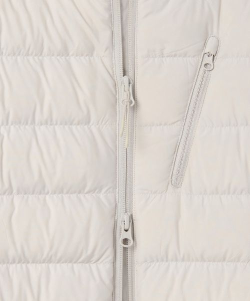 Details for (Women) MUSINSA STANDARD WOMEN [City Leisure] Hooded Light Down Jacket [Stone White] MWEDJ9B57-SW