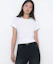 Buy (W) MUSINSA STANDARD 女款基本款白色圓領T恤 MWJTS0Z02-WH