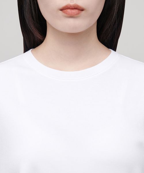 Purchase (Women) MUSINSA STANDARD WOMEN Basic Crew Neck T-Shirt [White] MWJTS0Z02-WH