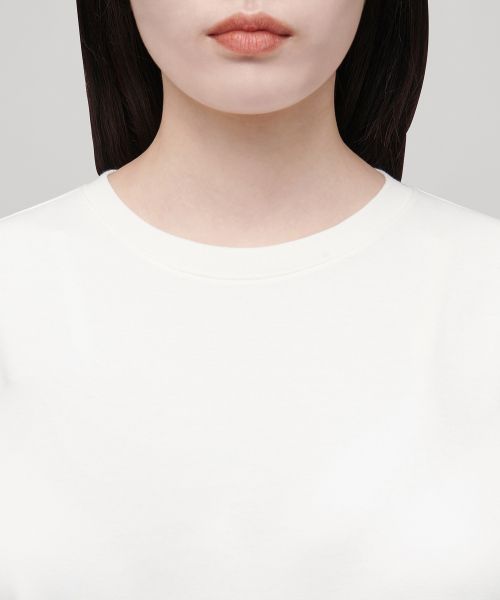 Purchase (Women) Musinsa Standard Women Basic Crew Neck T-Shirt [Cream] MWJTS0Z02-CR