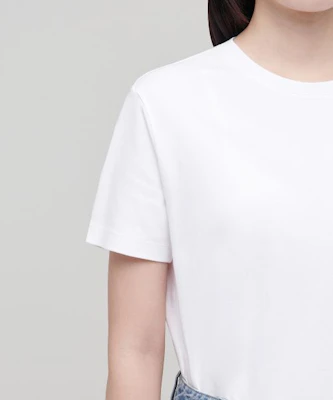 (W) MUSINSA STANDARD 女款基本款白色圓領T恤 MWJTS0Z02-WH Sizing (W) MUSINSA STANDARD 女款基本款白色圓領T恤 MWJTS0Z02-WH