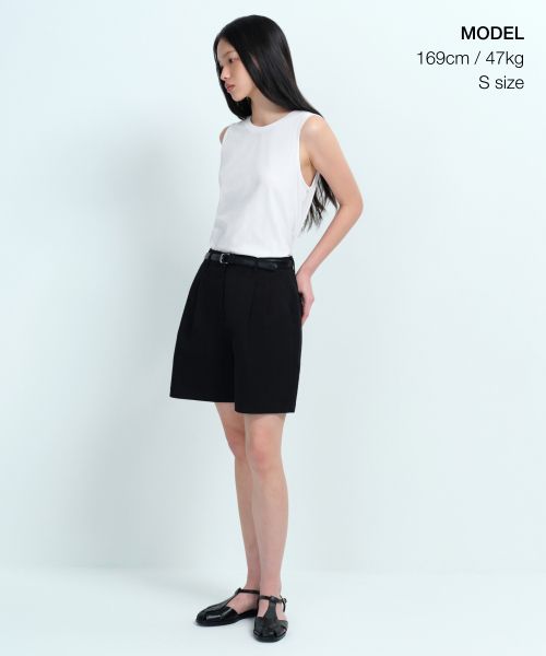 Order (Women) MUSINSA STANDARD WOMEN Basic Sleeveless Top [White] MWJTE0Z11-WH