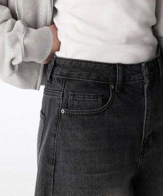(W) Pantalones Bermudas de Mezclilla Ancha Lavado Negro para Mujer MUSINSA STANDARD. MWENH4Z22-WC Purchase (W) Pantalones Bermudas de Mezclilla Ancha Lavado Negro para Mujer MUSINSA STANDARD. MWENH4Z22-WC