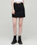 Sizing (Women) MUSINSA STANDARD WOMEN Black Denim Mini Skirt MWASN4Z01-BK