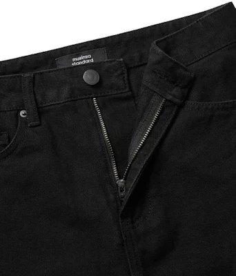 (Women) MUSINSA STANDARD WOMEN Black Denim Mini Skirt MWASN4Z01-BK 1