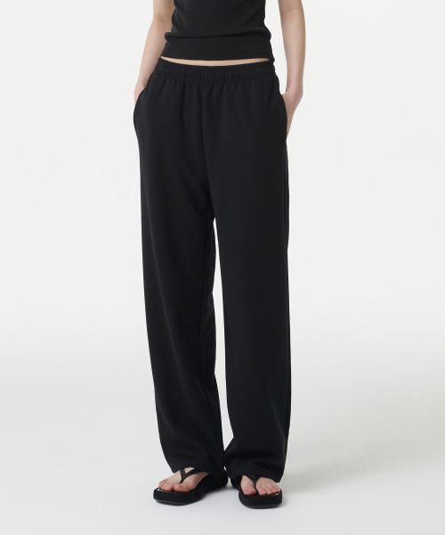 (Women) MUSINSA STANDARD WOMEN Cooltandard Variable Lounge Sweatpants [Black] MWDPK5Z01-BK