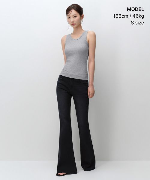 Order (Women) MUSINSA STANDARD WOMEN Essential Tank Bra Top [Medium Grey] MWFTE6B20-MR