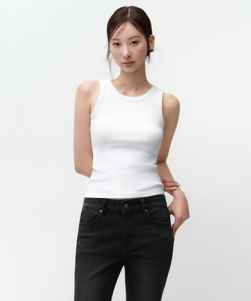 Order (W) MUSINSA STANDARD 女款基础款背心 [白色] MWCTE0Z02-WH
