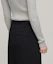 Sizing (W) Falda Maxi Negra para Mujer MUSINSA STANDARD MWBSK0Z05-BK