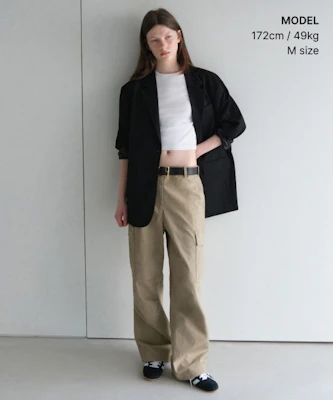 (W) MUSINSA STANDARD 女款宽松落肩西装外套(黑色) MWBJK3Z05-BK Order (W) MUSINSA STANDARD 女款宽松落肩西装外套(黑色) MWBJK3Z05-BK