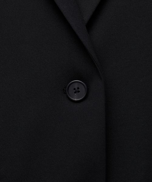 Sizing (W) MUSINSA STANDARD 女款寬版落肩西裝外套［黑色］ MWBJK3Z05-BK