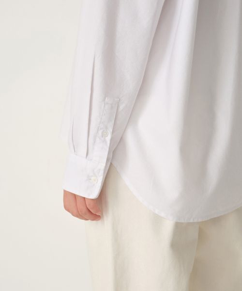 Purchase (Women) Musinsa Standard Women Relaxed Oxford Shirt [White] MWESL8D12-WH